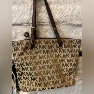 Michael Kors Signature Brown Tote